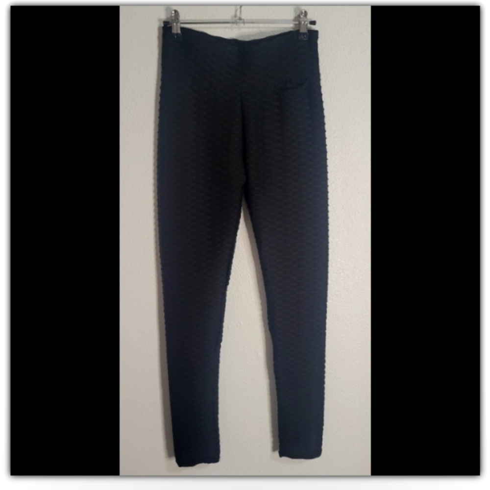 Shein textured  high waist leggings size 4
